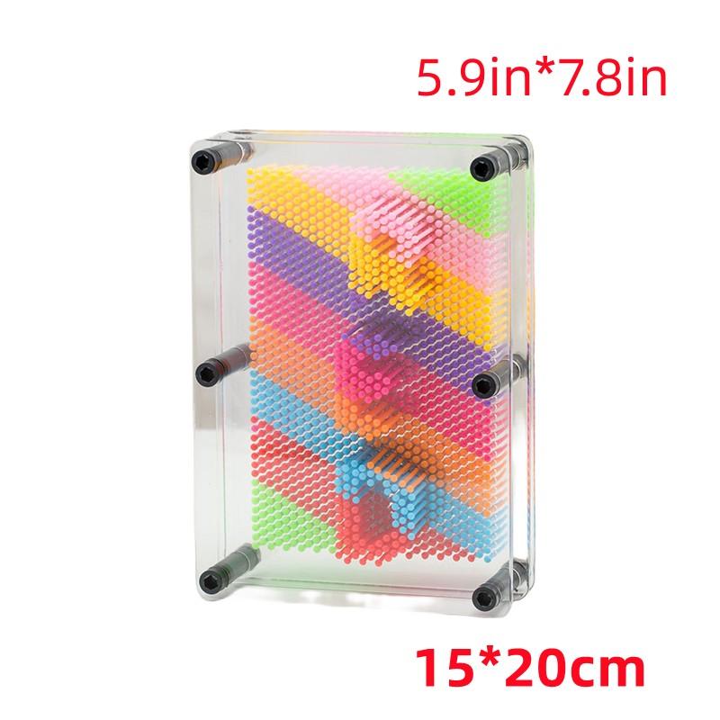 3D Clone Metal Pin Antistress Art Clone Hand Shape Model kid Toys Pinscreen Needle Board Sculptures Painting Carving Pinart Gift