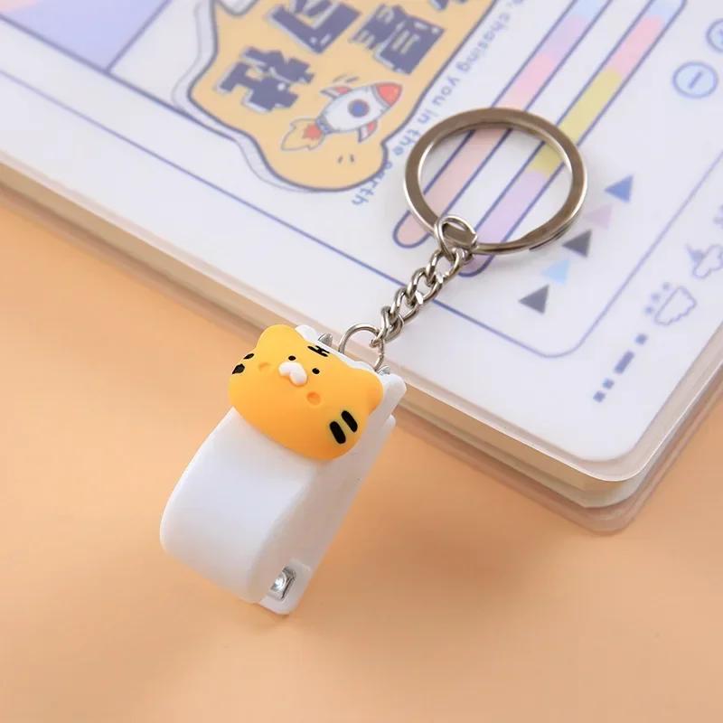 Cartoon Cute Mini Stapler Portable No.10 Staples Binding Tools Stationery Office School File Organizer Supplies Push Clip
