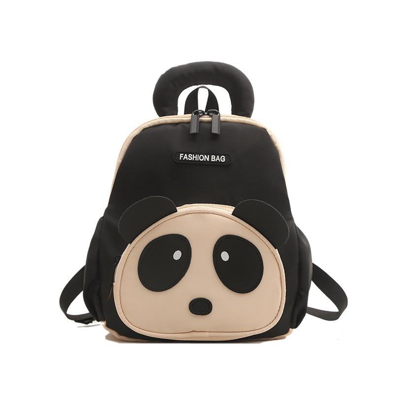 New Kindergarten Small Schoolbag Cartoon Cute Panda Children's Backpack 3-6 Years Old Boys and Girls Go Out Backpack