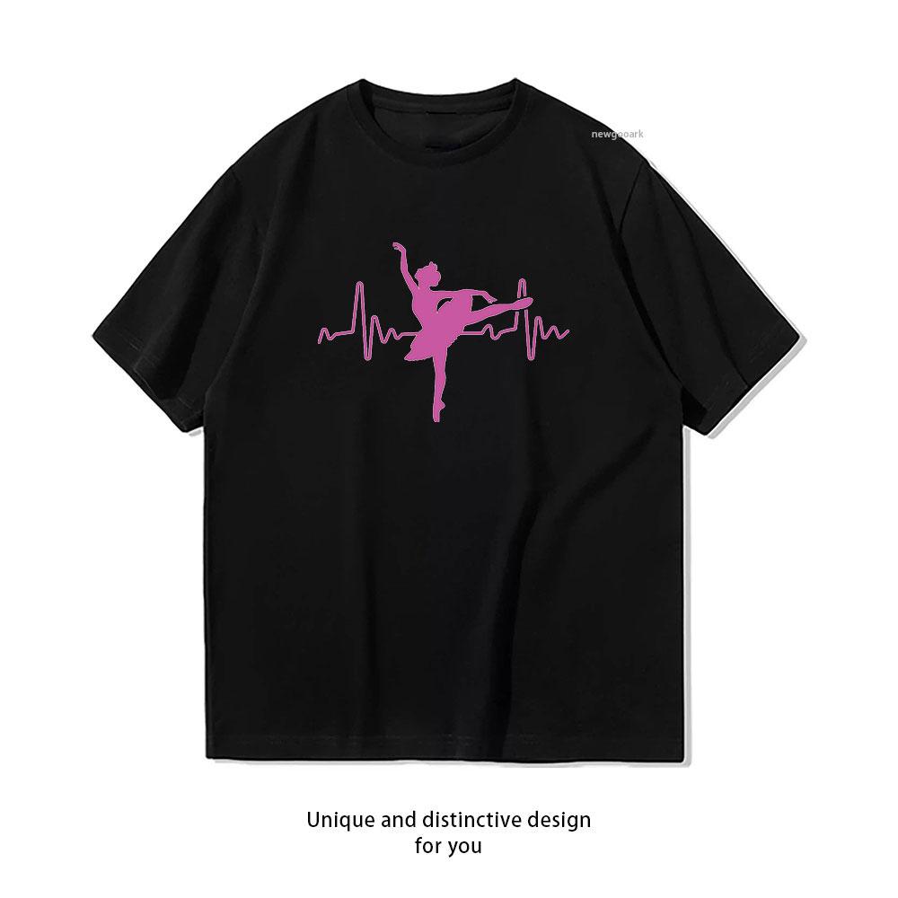 

Dance Is My Sport Cute Girly Ballet Dancer Ballerina Essential TShirt Women Unisex Adult Casual cotton printed t shirts Oneck S