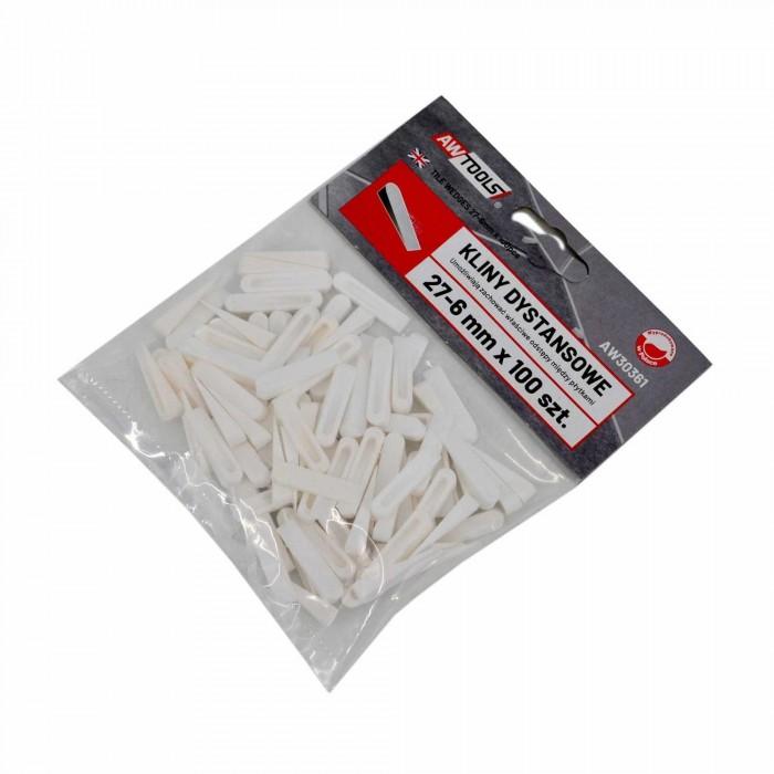 AW Tools PP Plastic Tile Spacer (Pack of 100)