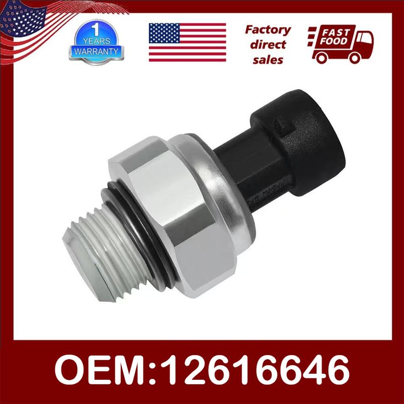 Engine Oil Pressure Sensor Switch 12616646 12677836 Compatible with Buick Cadillac Chevrolet GMC Hummer Isuzu Pontiac Saab