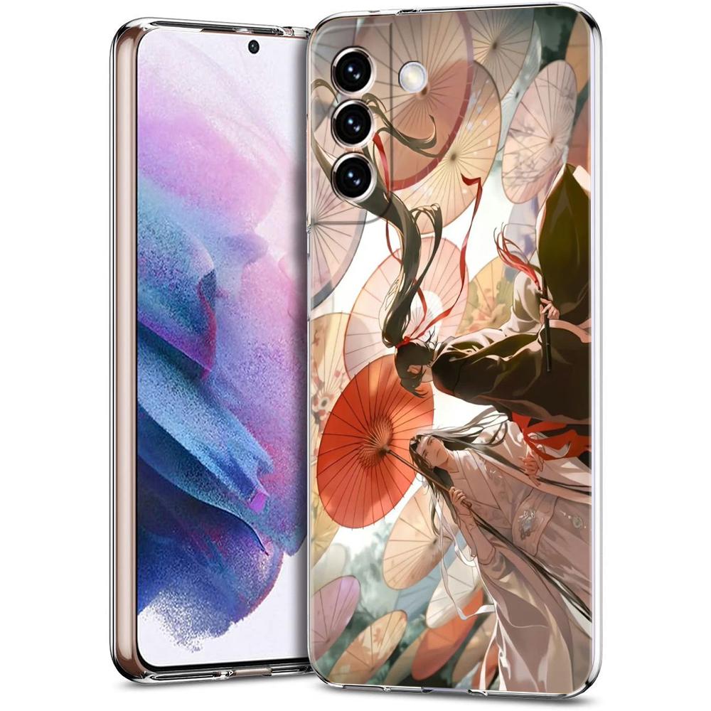 Grandmaster Of Demonic Cultivation Transparent Phone Case for Samsung Galaxy S25 S24 S23 S22 S20 S21 FE Ultra S24 S23 Plus TPU