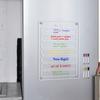 Klares Acryl Magnetisches Whiteboard Wochenplaner 8,27x11,7in Schreibtafel Kühlschrank Wiederverwendbarer Plan
