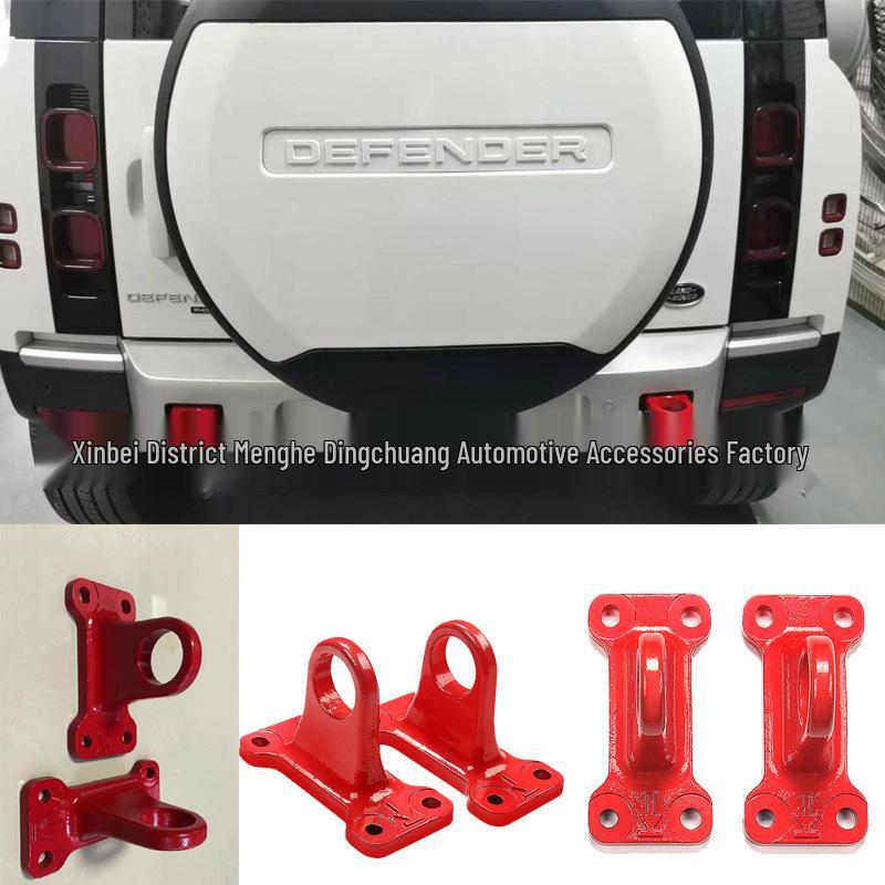 Land Rover Defender 110 Tow Hook & Front Wheel Hub Guard for 2020-21 Models
