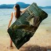 Koala Print Big Microfiber Beach Towels Quick Dry Towel Sand Beach Towels Pool Towel For Travel Swim Pool Yoga