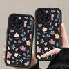 Color Flowers and Plants Are Suitable for iPhone11promax Apple 11/11 Mobile Phone Case 11/11mini Anti-drop Protective Case