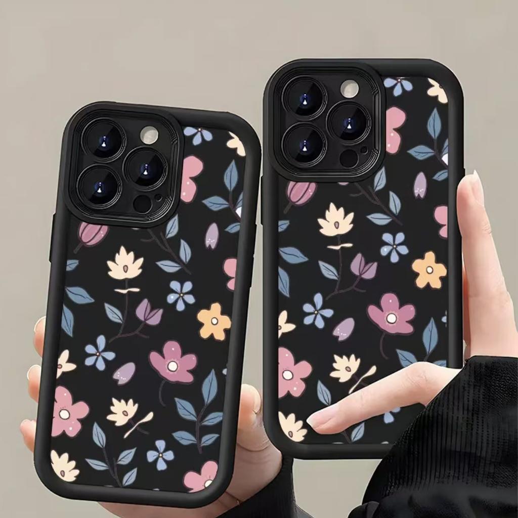 Color Flowers and Plants Are Suitable for iPhone11promax Apple 11/11 Mobile Phone Case 11/11mini Anti-drop Protective Case