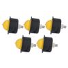 5Pcs Blower Carburetor Bottom Iron Primer Bulb for Fuxtec FX RM Series Lawn Mower Carburetor Primer