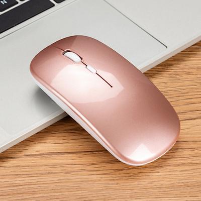 2.4G Bezdrôtová USB 5 Tichá Herná Nabíjateľná Myš Kompatibilná s Bluetooth pre PC Laptop