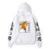 Anime Demon Slayer Hoodie Men and Women Long Sleeve Shinobu Kocho Hoodies Sweatshirts Harajuku