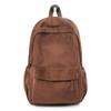 Große Kapazität Schultasche Damen Unifarbener Rucksack Reise Leichter Rucksack