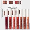 HUDA GIRL Conjunto Combo de 8 Batons Líquidos Matte à Prova d'Água