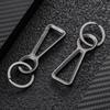 KeyUnity KD00 Titanium Keychain, Keyring, Carabiner, Key, Simple, Key Chain, Fall Prevention, Lost Prevention, Easy Installation, Durable, Gift, KD00