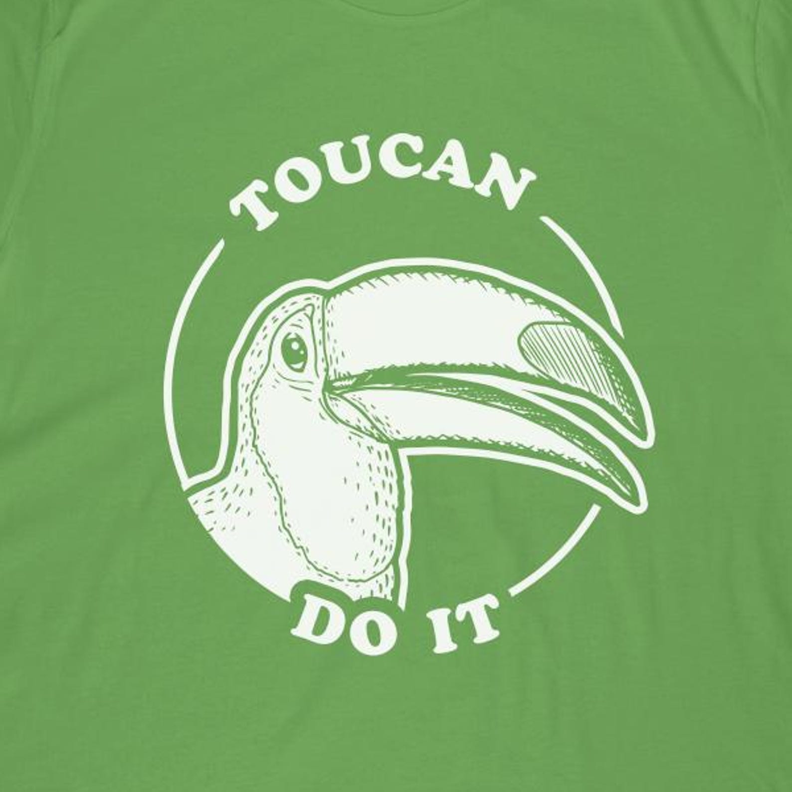 Toucan Do It T-Shirt | Funny Bird Pun Apparel S