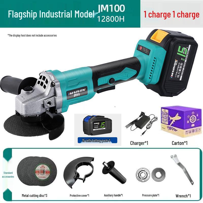 Dayi Cordless Multifunctional Angle Grinder and Polisher (Lithium Battery Powered)