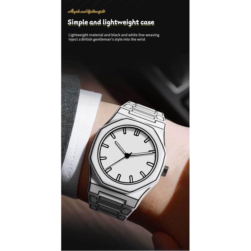 New Men's High-end Waterproof Popular Plastic Men's Waterproof Quartz Watch