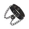 Nieuwe Punk Donkere PU Armband Voor Vrouwen Mannen Hip Hop Rock Ketting Meerlaagse Armband Trend Retro Gotische Sieraden Danser Accessoires