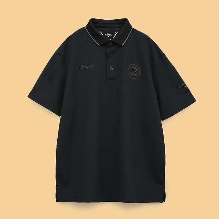 Callaway Men's Short Sleeve Polo Shirt (Moisture-Wicking, UV Protection) / Golf / C25134101 1010_Black LL