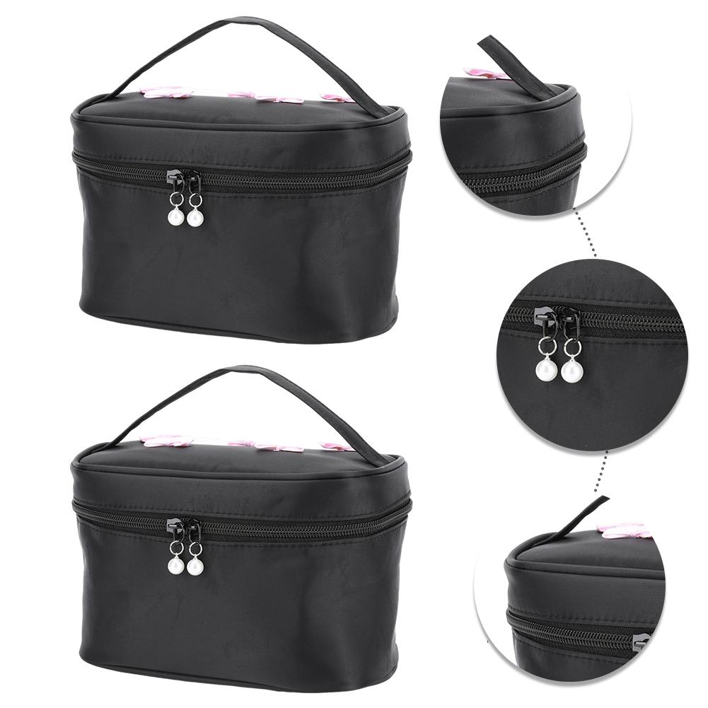 Travel Makeup Bag Bow for Women Cute Makeup Organizer Toiletry Bag Storage Bag for Travel Essentials