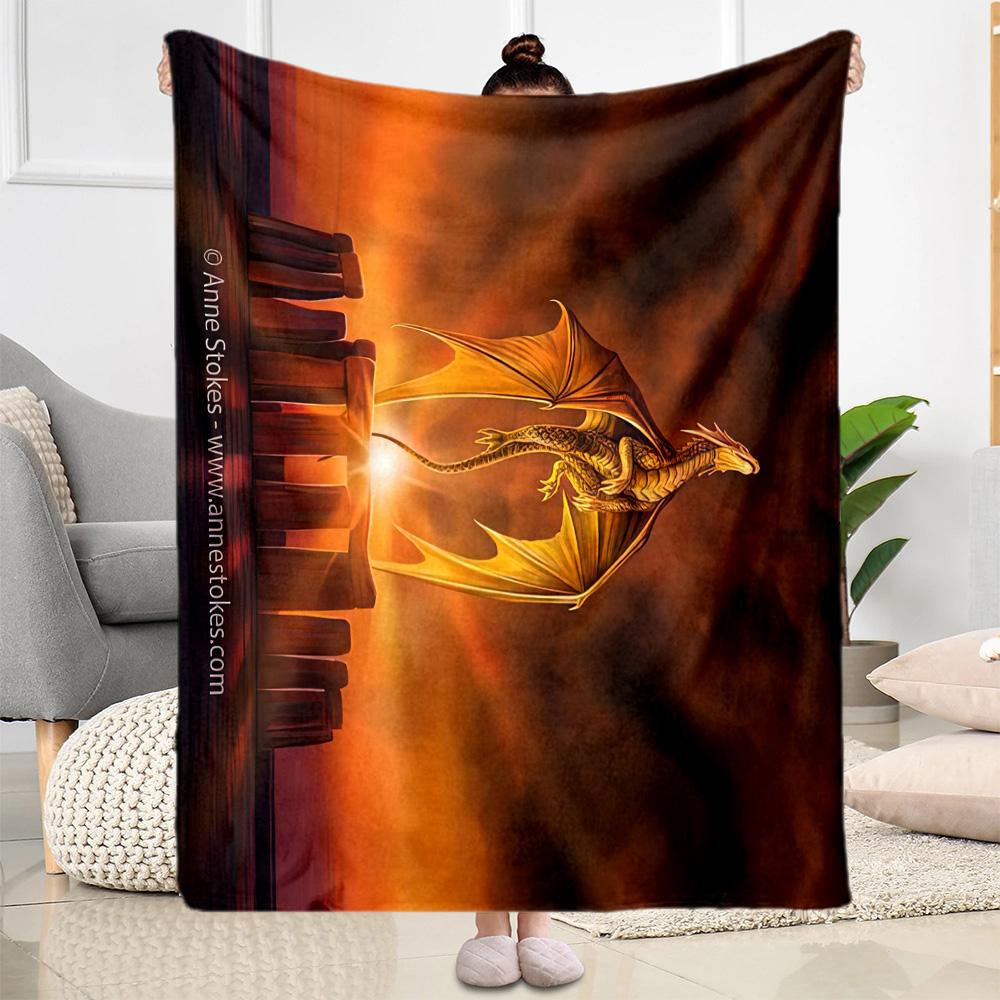 Gothic Style Blanket Durable Comfort Great for Couch Office Chair Picnics Four Seasons Multipurpose Modern Ideal Gift for Friends Family Couples Picni