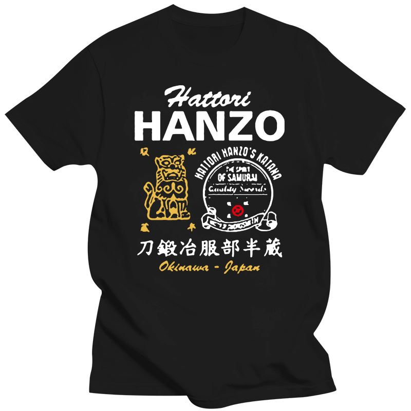 Vêtements Hommes Kill Bill Hattori Hanzo Ninja Samouraï Katana Forgeron Japonais Mode T-shirt Chauds T-shirts Streetwear
