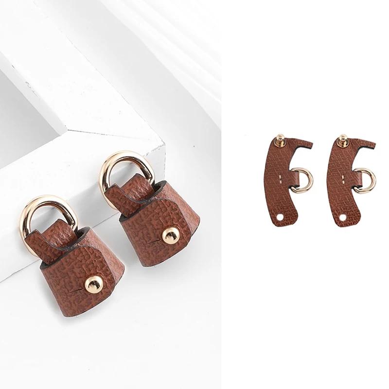 EverToner Bag Punch-free Buckles for Long-champ Shoulder Strap Protective Cover Belt Tire Button Metal Bag Accessories