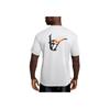 Nike As Kd M Nk M90 T-Shirt Basketball Serie Sport Rundhals Pullover Kurzarm T-Shirt Herren Oberteile Weiß HJ3426100