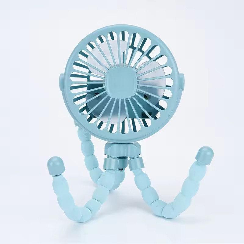 

Вентилятор для тележки, коляски, портативный уличный вентилятор, зажим для ребенка, 600 мАч, USB перезаряжаемый ручной электрический вентилятор для дома, 3 скорости 1 PCS синий