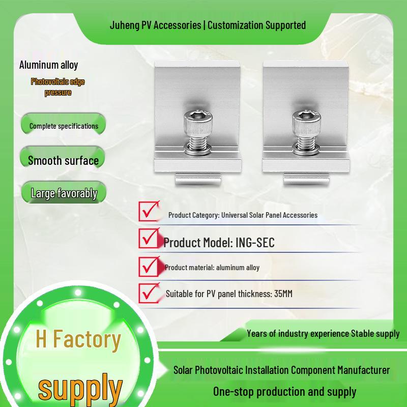 Aluminum Alloy Solar Panel Mounting Bracket Kit