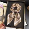 Light luxury cashew nut retro imitation silk printing silk scarf square scarf high-end shawl sunscreen neck scarf headscarf scarf