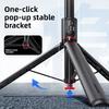 Foldable Selfie Stick 360-Degree Rotation Automatically Pops Portable Design Remote Control Mobile Phone Floor Standing Tripod