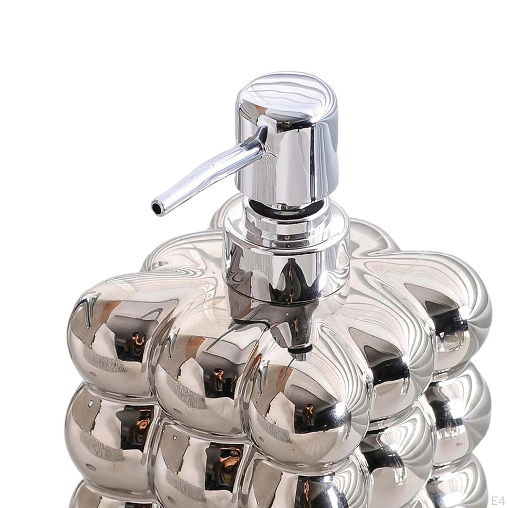 Ceramic Liquid Soap Dispenser Ceramics Bathroom Bottle Empty Pump Lotion