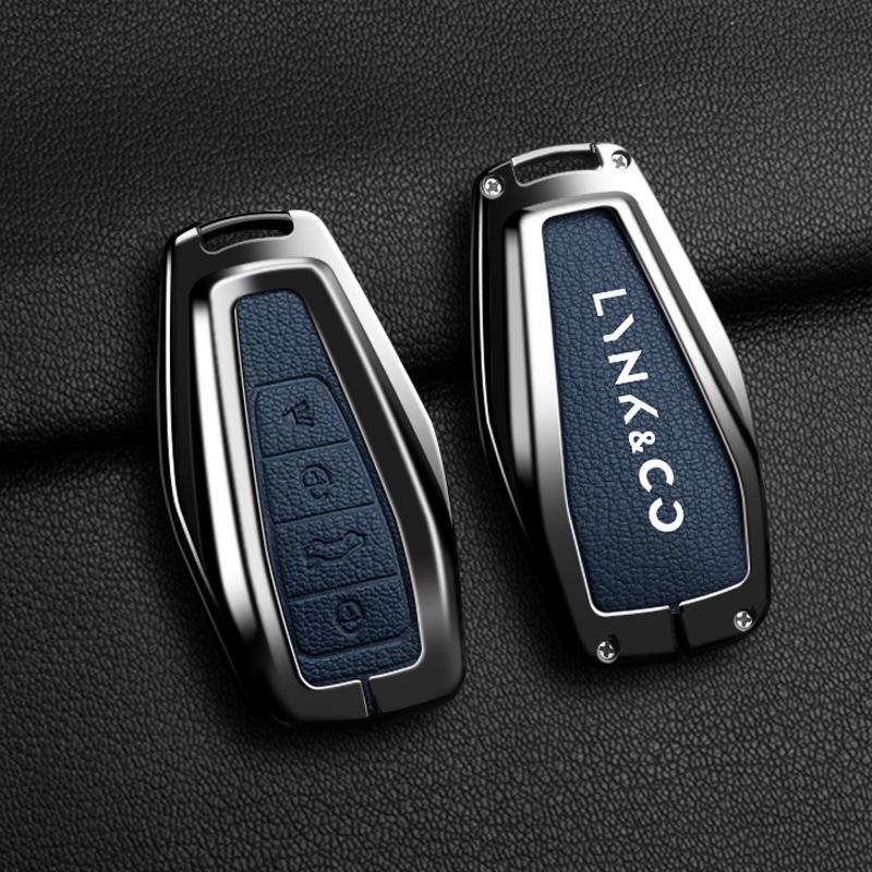 Key Protective Cover for 2024 Lynk & Co 03: High-End Creative Design with Buckle for Men