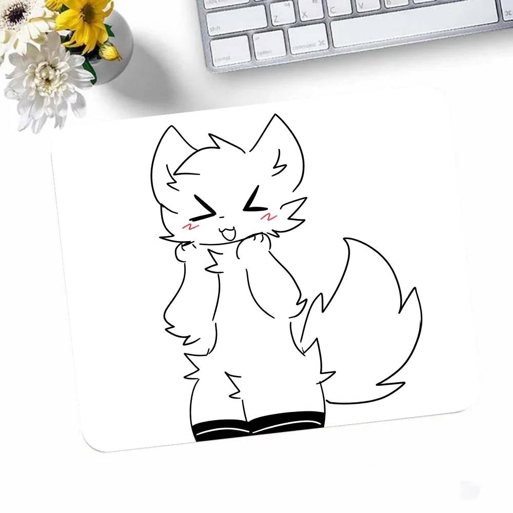 Boykisser Gatto Buffo Tappetino Mouse Mousepad Divertente Mouse Pad Bordo Bloccato Piccolo Per Giocatori Tappetino Scrivania Computer Rettangolare Gomma Antiscivolo