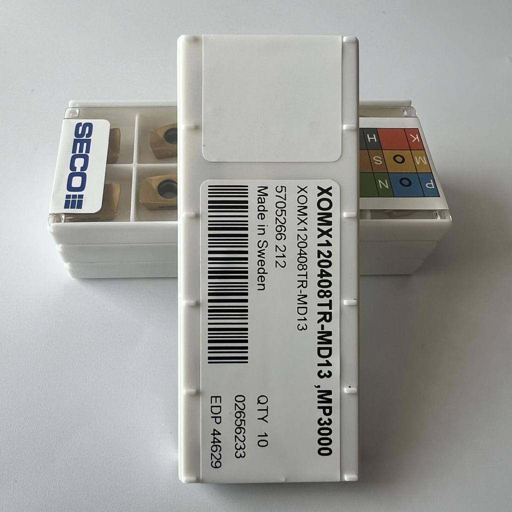 SECO / XOMX120408TR-MD13,MP3000 / Original genuine CNC alloy blade 10 Pcs