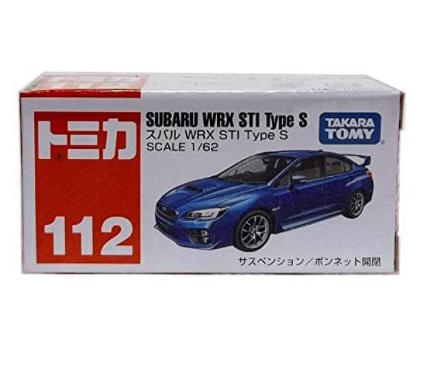 

Tomica №112 Subaru WRX STI Type S Коробка