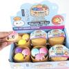 Drei zufällige gedämpfte Brötchen mit Dampfgarer, Handquetschspielzeug, Langsam zurückfedernd zum Stressabbau, Dampfbrötchen-Dekompressions-Artefakt, Dekompressions-Quetsch-Spaß