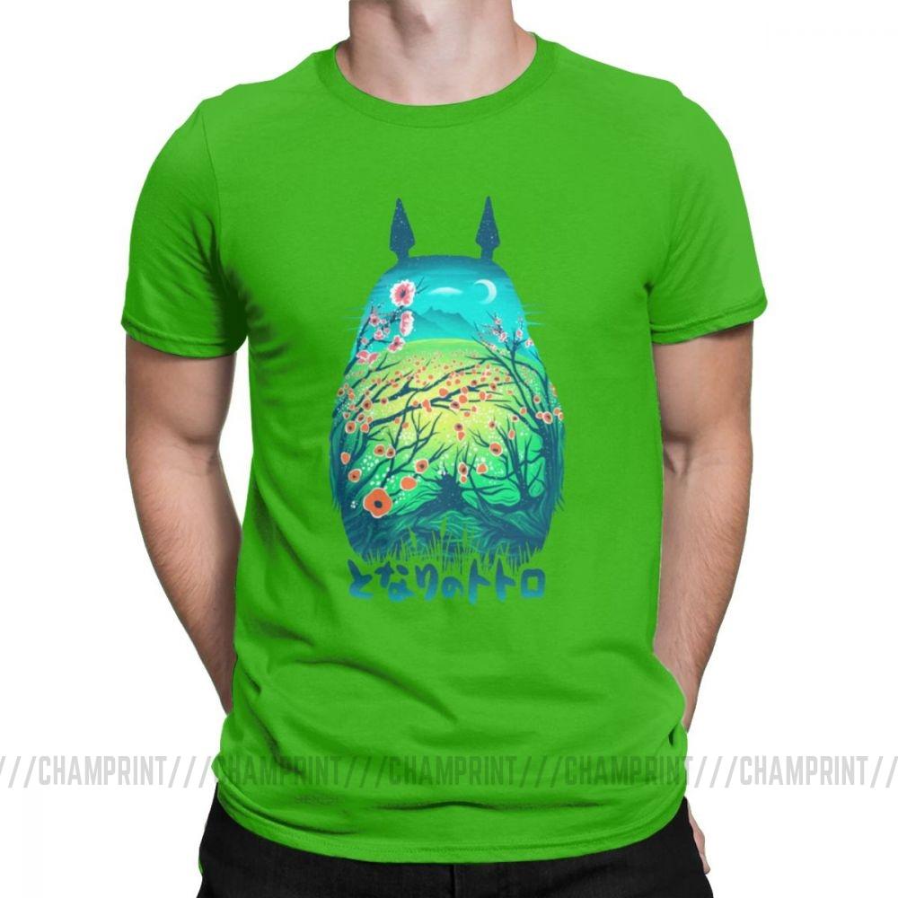 Men S T Shirt He Is My Neighbor Totoro Novelty 100 Cotton Tee Shirt Short Sleeve