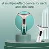 2-in-1-Nackenschönheitsgerät, elektrisches Gesichtsmassagegerät zur Hautstraffung, Halsstraffung und Anti-Falten-Gesichtsstraffung, glatt, fest für Frauen
