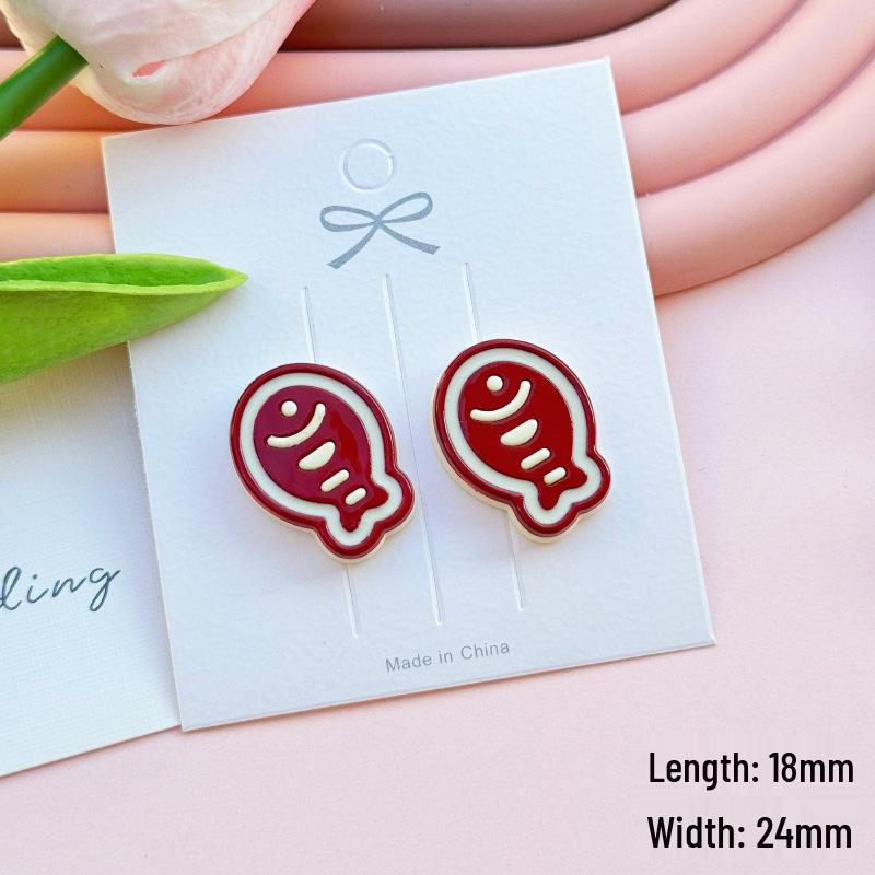 Cute Kitten & Fish Acrylic Charms: Jewelry, Phone Case, Crocs, Hair Clips & Accessories