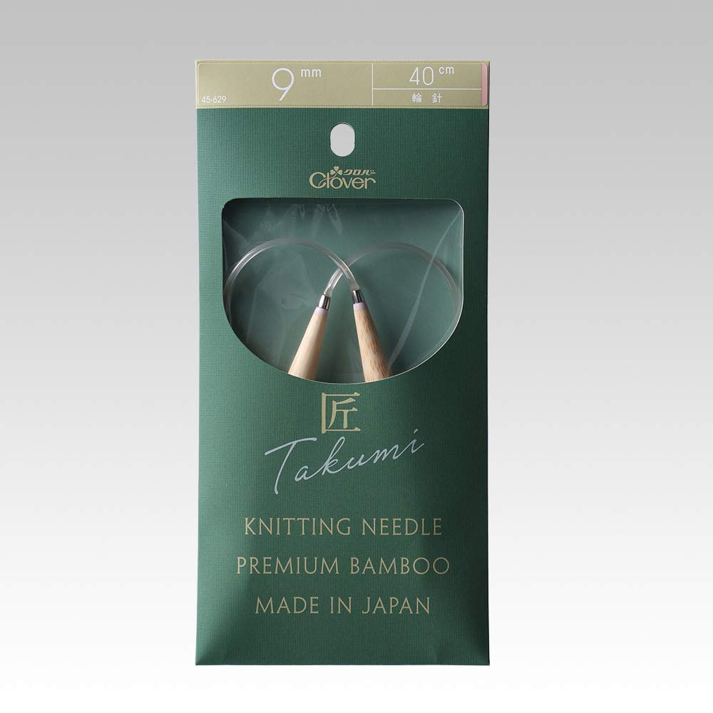 Clover Takumi Circular Needles S CL45-629 40cm Jumbo 9mm