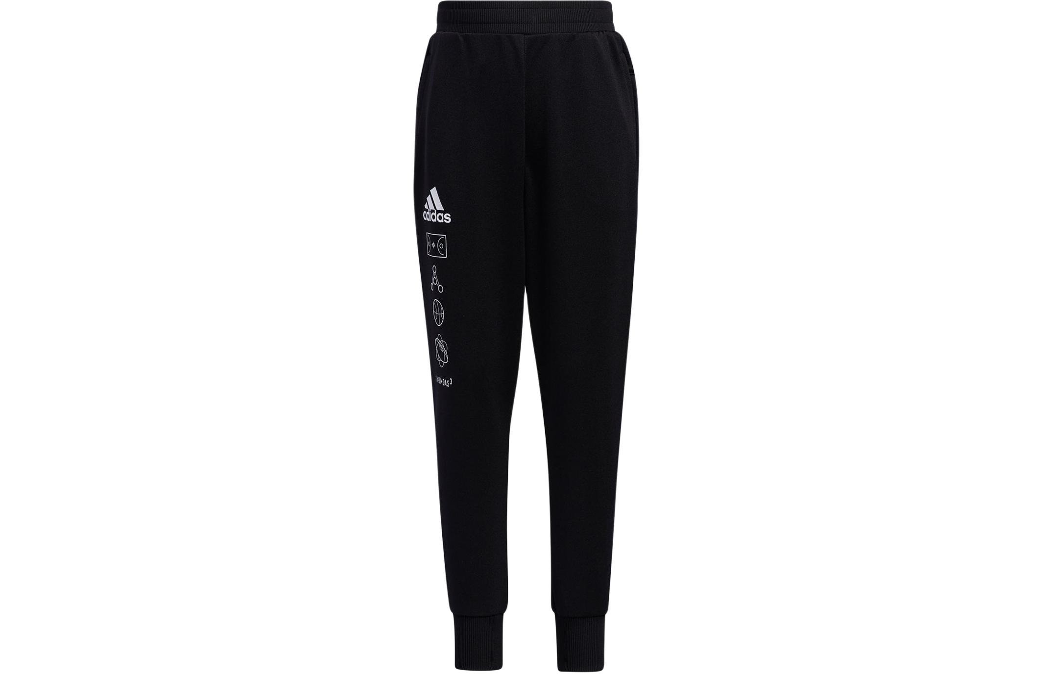 Adidas Casual Pants Black Kids GP0453 140