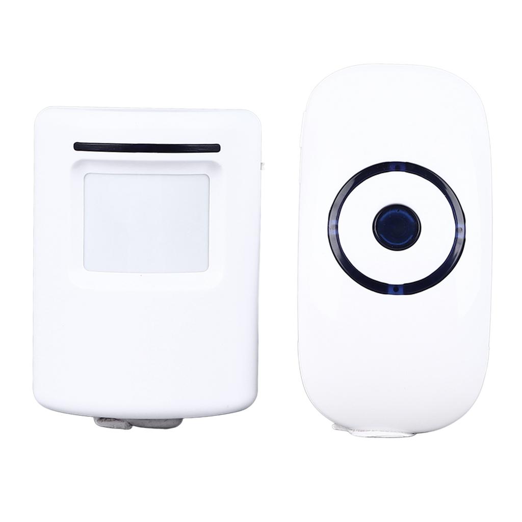 Motion Sensor Doorbell 36 Ringtones Volume Adjustable Wireless Infrared Body Sensor Door Entry Welcome Bell