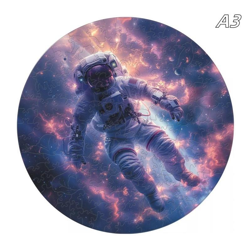 Non-Toxic Interactive 3D Cave Jurassic Animal Wooden Puzzle Game - Educational Toy For Kids And Adults - Ideal Birthday Gift Jigsaw Puzzle