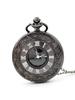 Pocket Watch with a Country Style, Retro Roman Skeletonized Quartz Watch