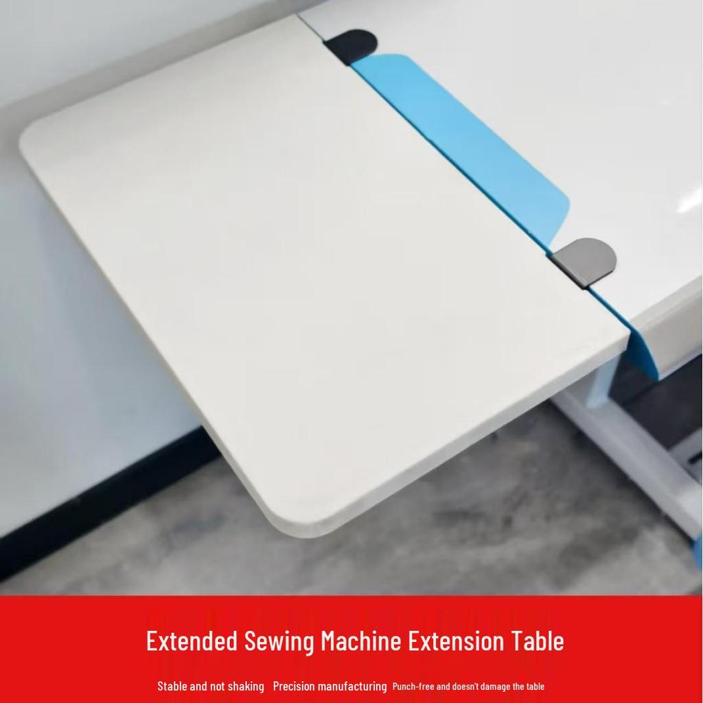 Skládací prodlužovací stůl k šicímu stroji: Prodloužený a rozšířený panel pro uložení na plochém nákladovém prostoru