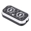 Mechanical Slider Aluminum Alloy Push Card Magnetic Toy Portable Haptic Finger Slider Toy for Office Home Travel