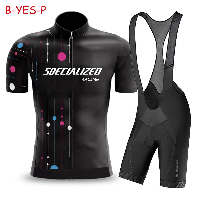 2026 Cycling Clothes Shorts Man Men Summer Clothing Men's Jacket Uniform Jersey Set Laser Cut Bib Mtb Male Bike Pants