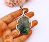 Seraphinite Pendant/ Seraphinite Necklace/ Green Seraphinite Pendant